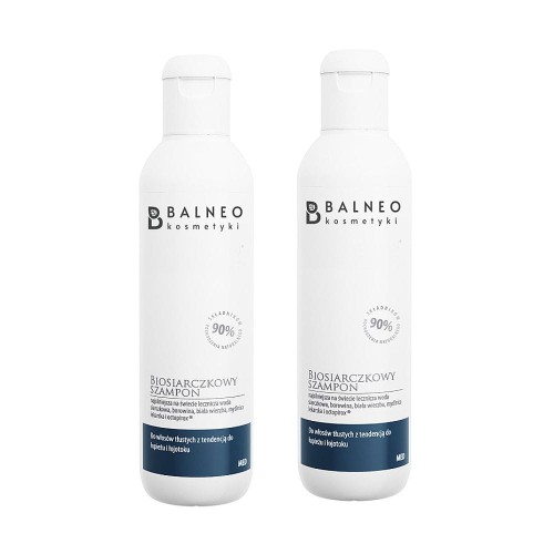 zestaw: szampon do włosów tłustych z tendencją do łupieżu i łojotoku, 2x200ml